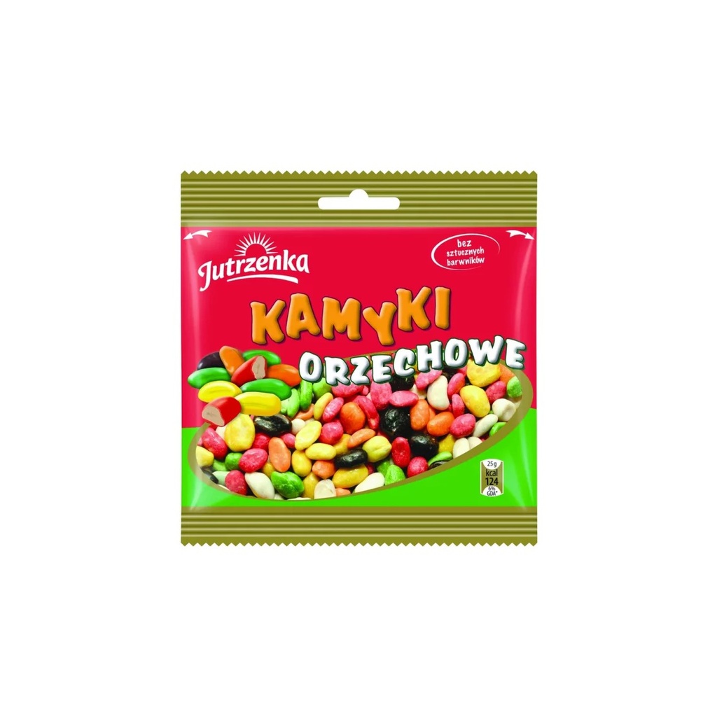 [r008-335] Dragées aux noisettes Kamyki Orzechowe Jutrzenka Colian 100 g