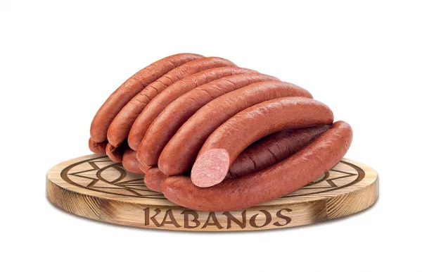 Saucisse Kabanos à l'ail Jabłonka env. 1,5 kg