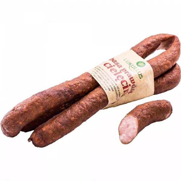 Kiełbasa Prawdziwa z Cielęciną Lukullus ok. 1 kg