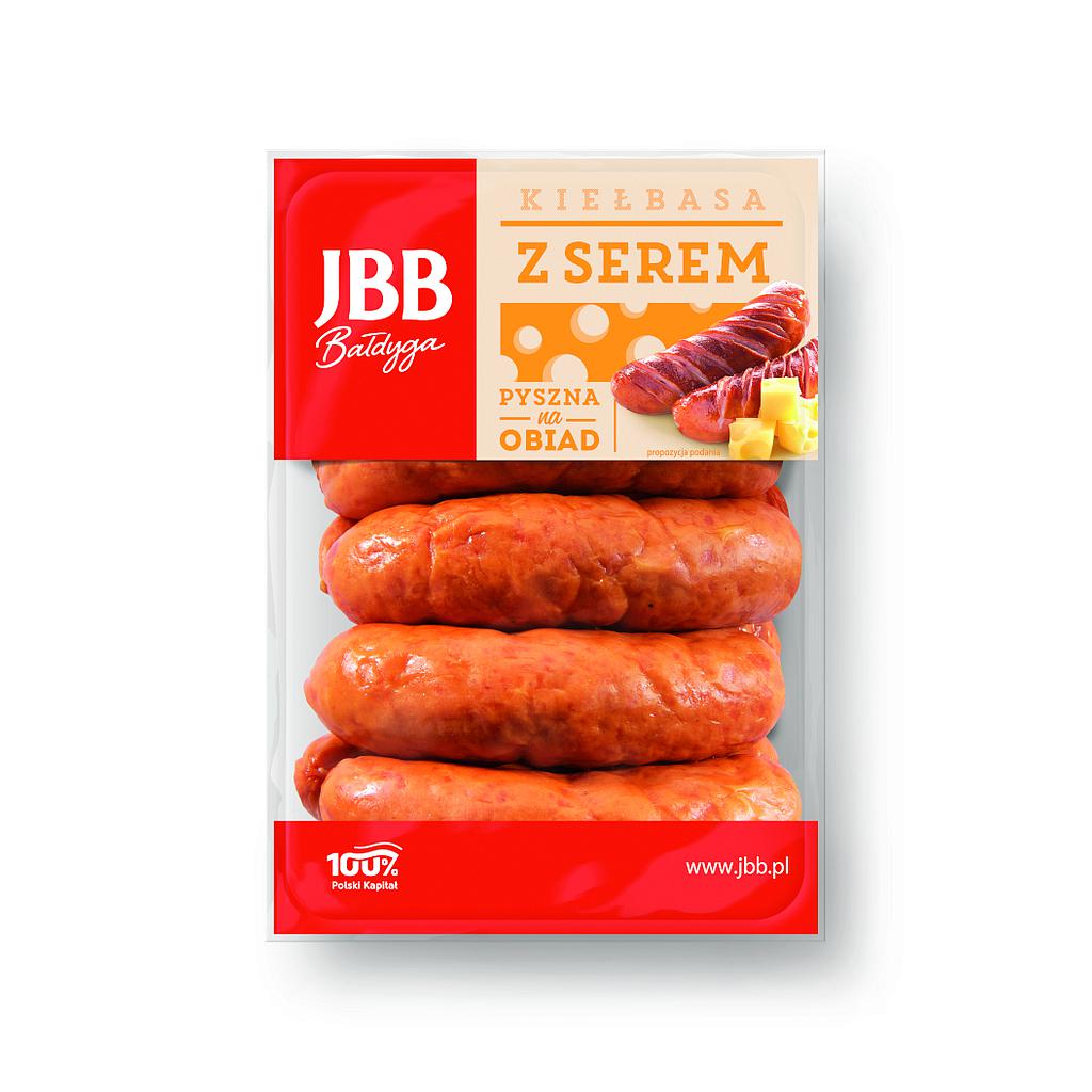 Kiełbasa z serem JBB 700 g