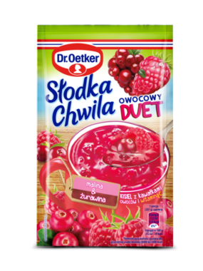 Kisiel malina-żurawina 32 g Dr. Oetker