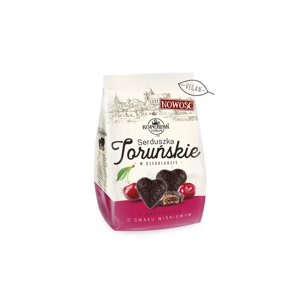 [r007-01-00249-r007-318] Pain d’Épices Fourré à la Cerise et Enrobé de Chocolat Kopernik 150 g