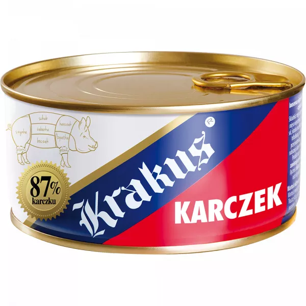 Conserve de cou de porc Krakus 300 g