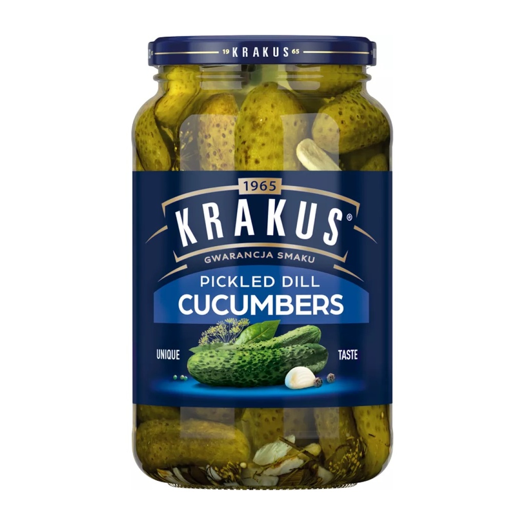 [r001-02-00008-r001-022] Ogórki Konserwowe Krakus 920 g