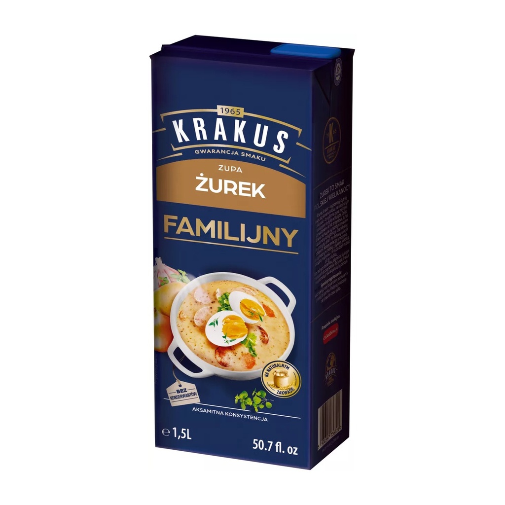 [r002-086] Soupe Polonaise au Levain de Seigle Krakus 1,5 l