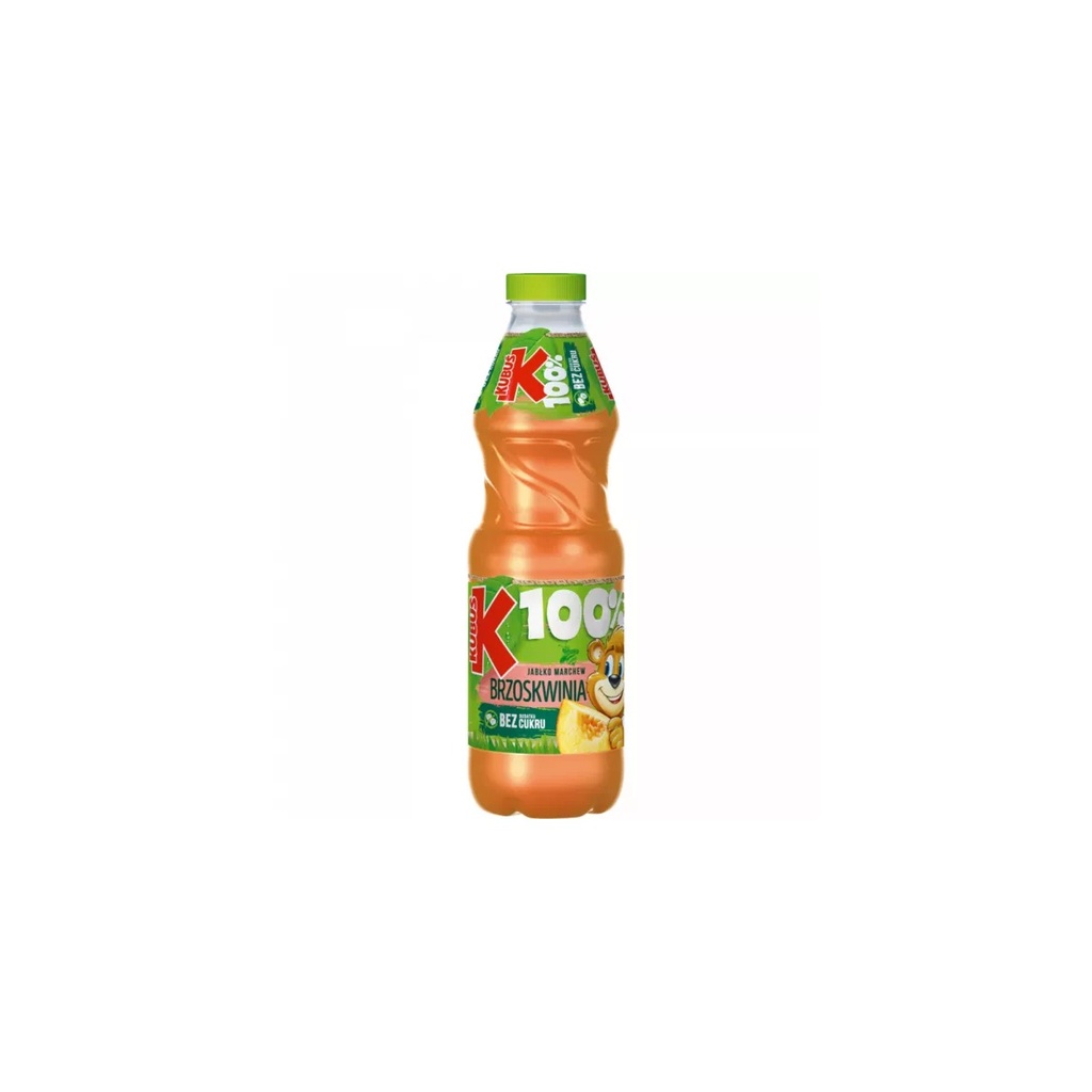 [rc04-01-00582-rc02-563] Jus Pêche-Carotte-Pomme Kubuś 850 ml