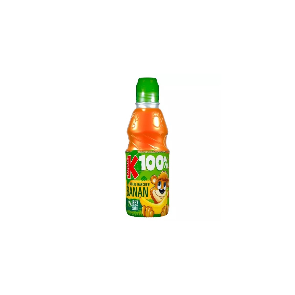 [rc04-01-00584-rc02-565] Jus Banane-Carotte-Pomme Kubuś 300 ml