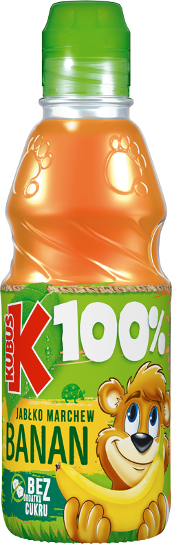 Kubuś Jus 100% Banane Carotte Pomme 0,3l