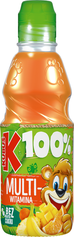 Jus 100% Multivitamines Kubuś 300 ml