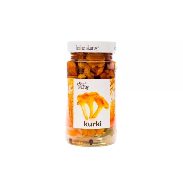 Chanterelles marinées entières Kasol 280 g