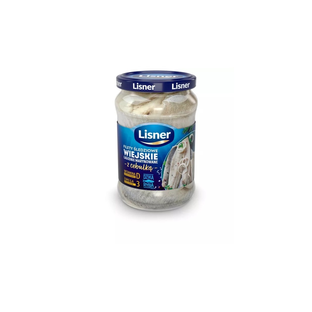 [rc03-01-00558-rc04-650] Filets de Hareng à l’Huile Façon Campagnarde Lisner 600 g