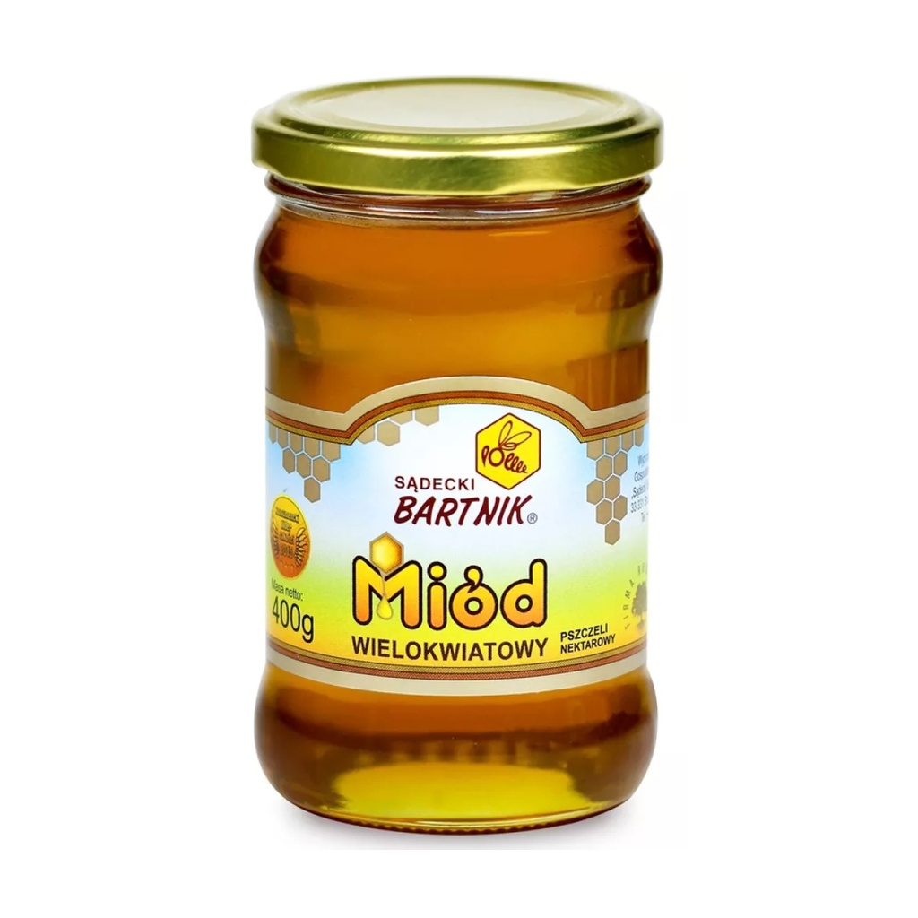 [r003-06-00096-r003-131] Miód Wielokwiatowy Bartnik 400 g