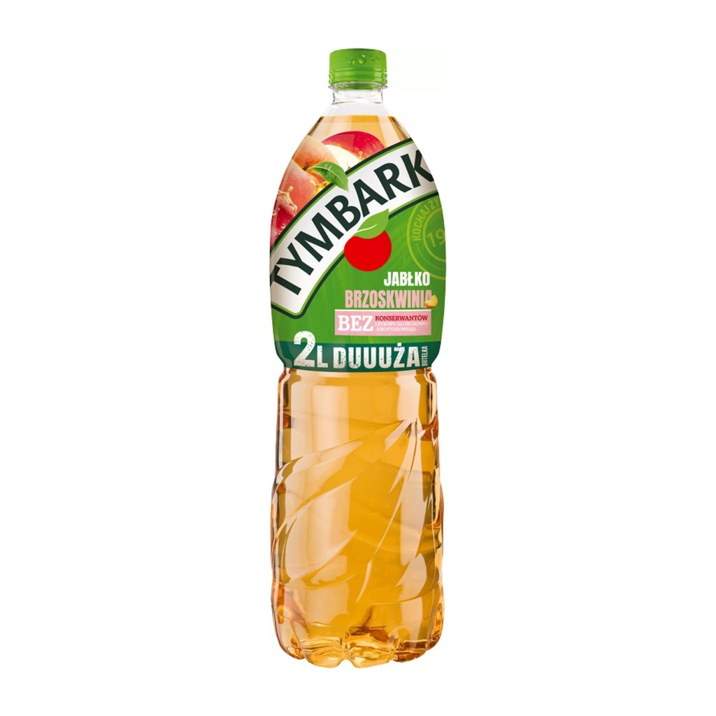 [750-9] Boisson Pomme-Pêche Tymbark 2 l