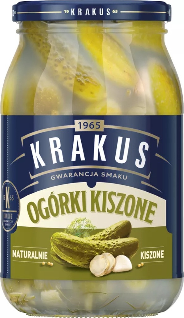 Cornichons Fermentés Krakus 840g Maspex