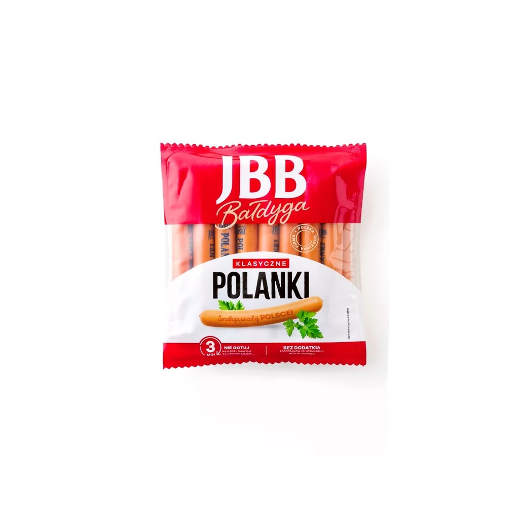 Parówki Polanki Gluten Free 1kg JBB