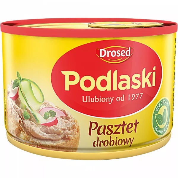 Pâté de volaille Podlaski 155 g Drosed
