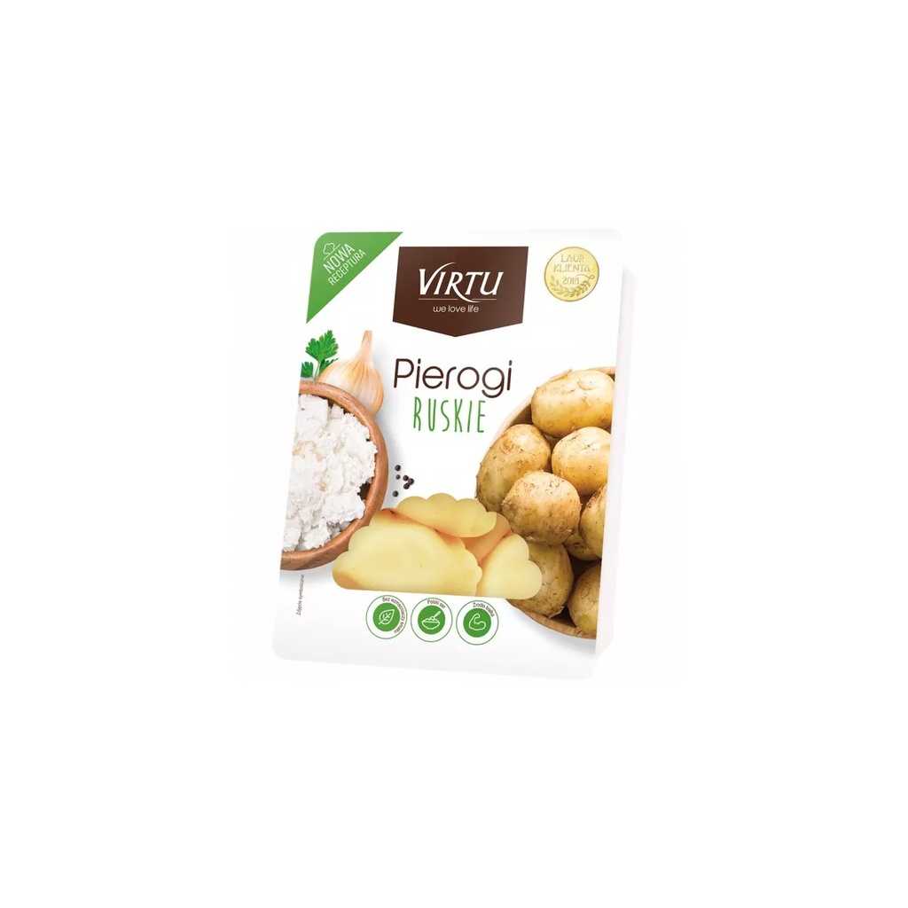Pierogi au Fromage Blanc et aux Pommes de Terre Virtu 400 g
