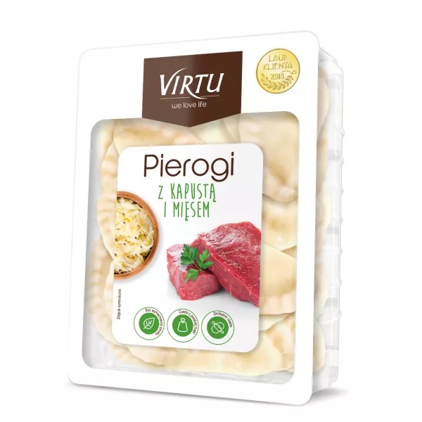 Pierogi aux choux et viande 400g Virtu