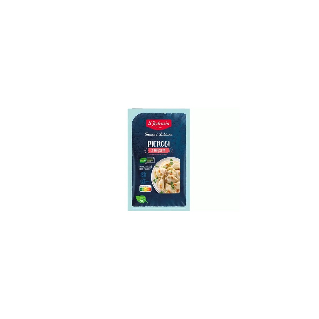 [rc02-02-00543-rc03-616] Pierogi z Mięsem U Jędrusia 400 g