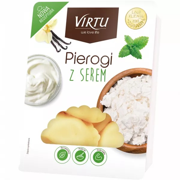 Pierogi z serem 400g Virtu