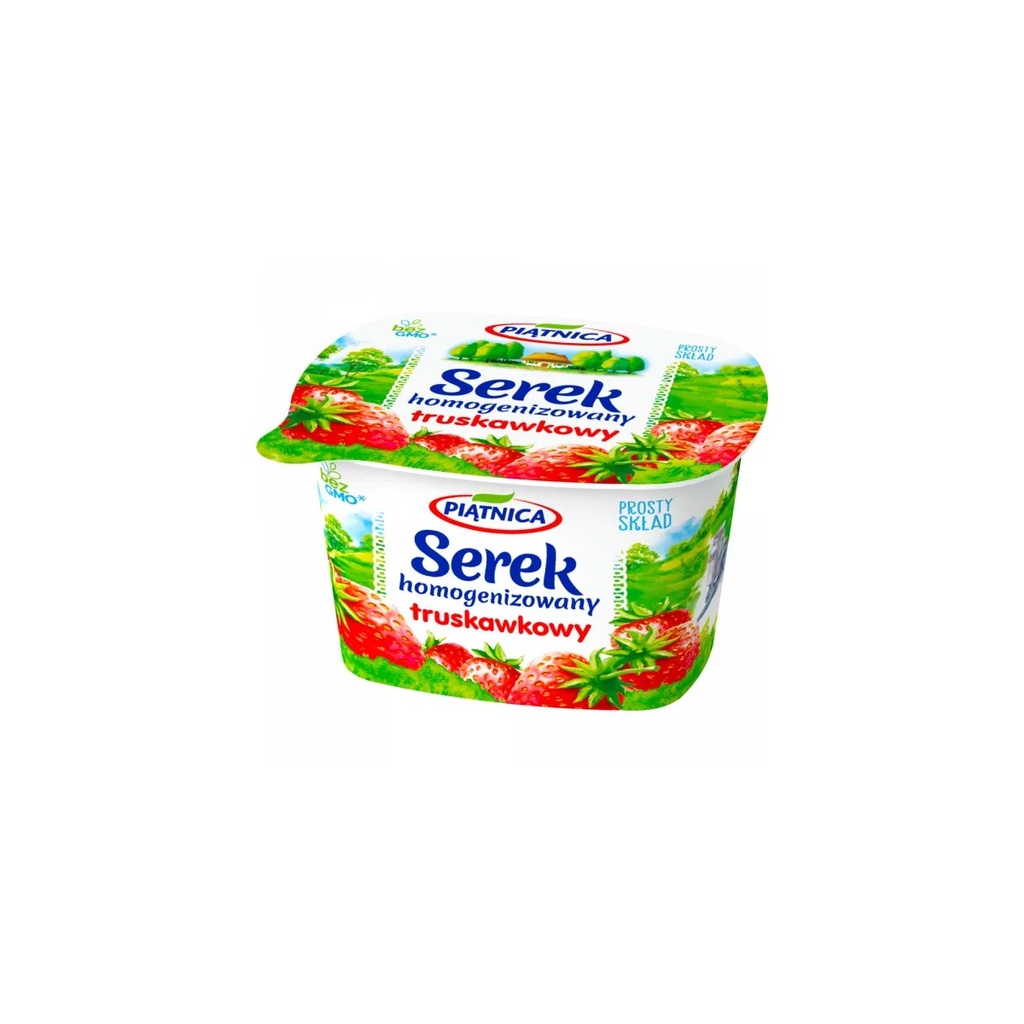 [rc03-596] Fromage Frais Fouetté à la Fraise Piątnica 150 g