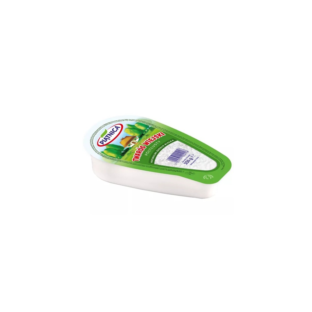 [rc03-02-00547-rc03-572] Fromage Blanc Polonais Campagnard Demi-Gras Piątnica 250 g