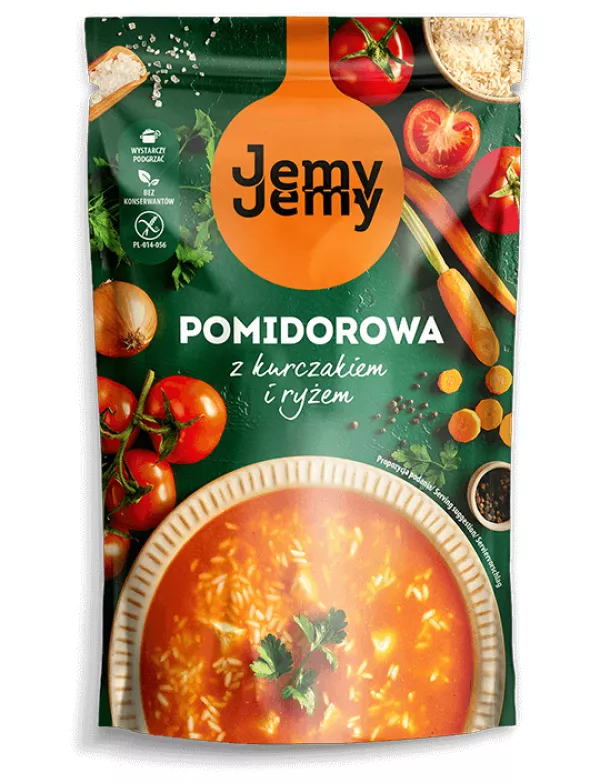 Zupa pomidorowa z kurczakiem i ryżem Jemy Jemy 450 g