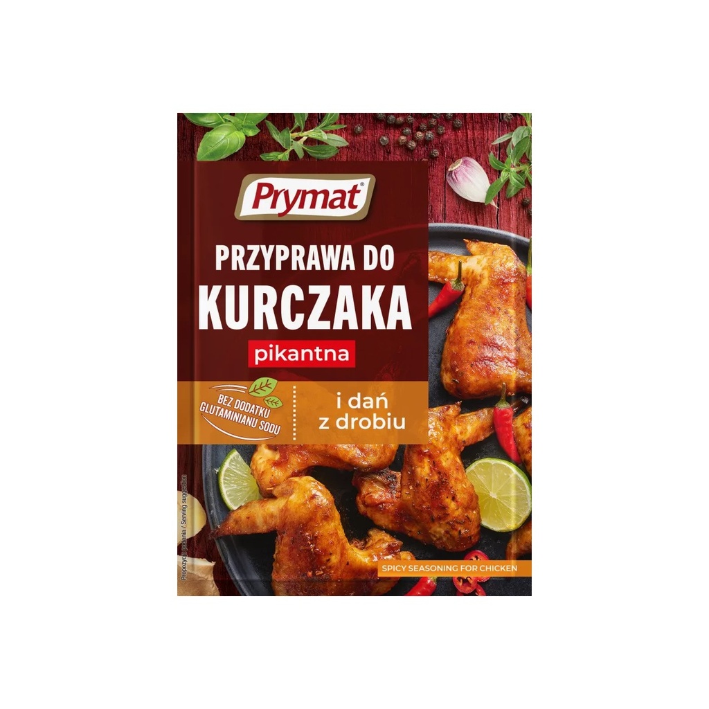[r005-01-00196-r005-259] Przyprawa Pikantna do Kurczaka Prymat 25 g