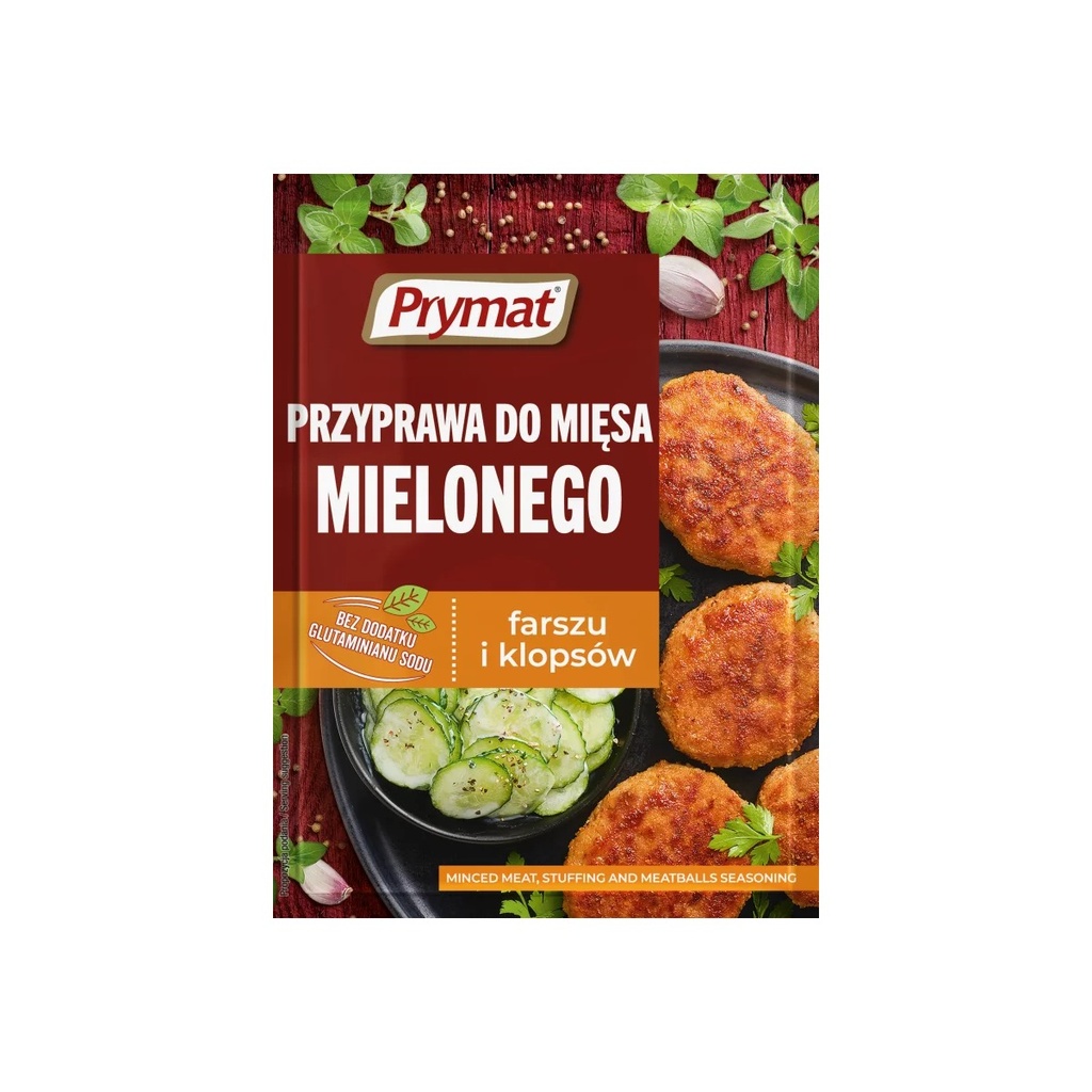 [r005-01-00197-r005-260] Przyprawa do Mięsa Mielonego Prymat 20 g