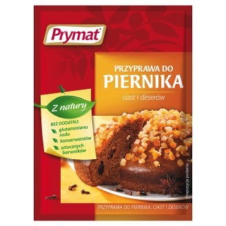 Prymat przyprawa do piernika ciast i deserów 20 g