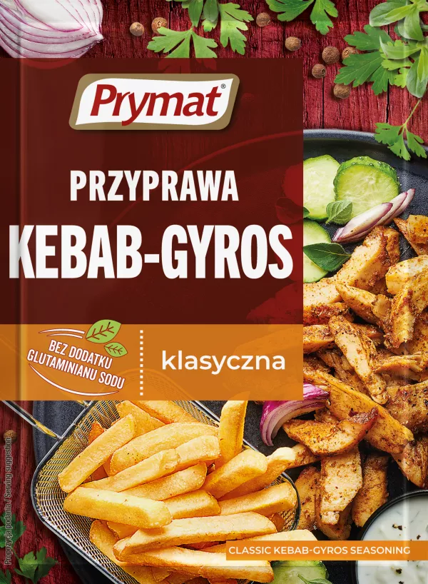 Mélange d'épices pour kebab et gyros Prymat 30 g
