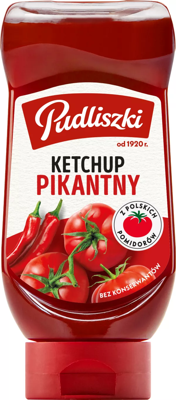 Ketchup Pikantny Pudliszki 480 g