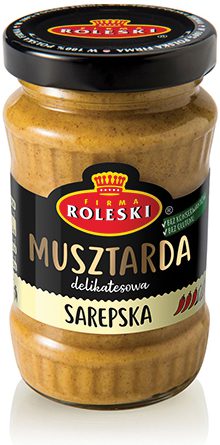 Moutarde Sarepska Roleski 175g
