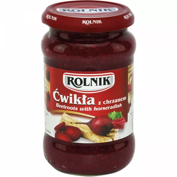 Ćwikła z chrzanem Rolnik 370 ml
