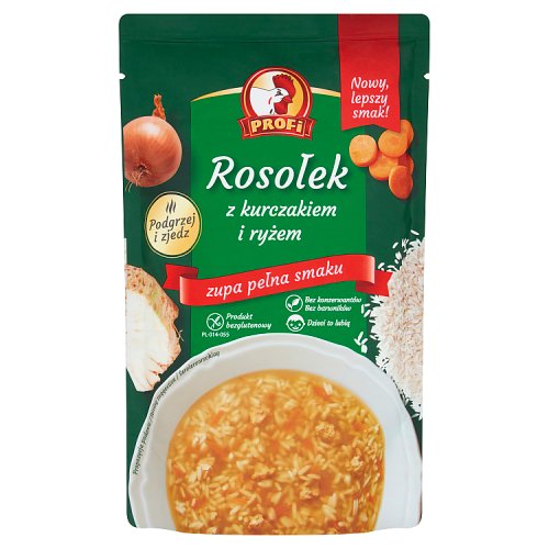 Bouillon de poulet et riz Profi 450g