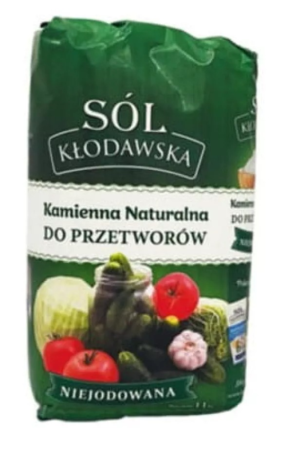 Sól Kłodawska Kamienna spożywcza niejodowana 1,1kg
