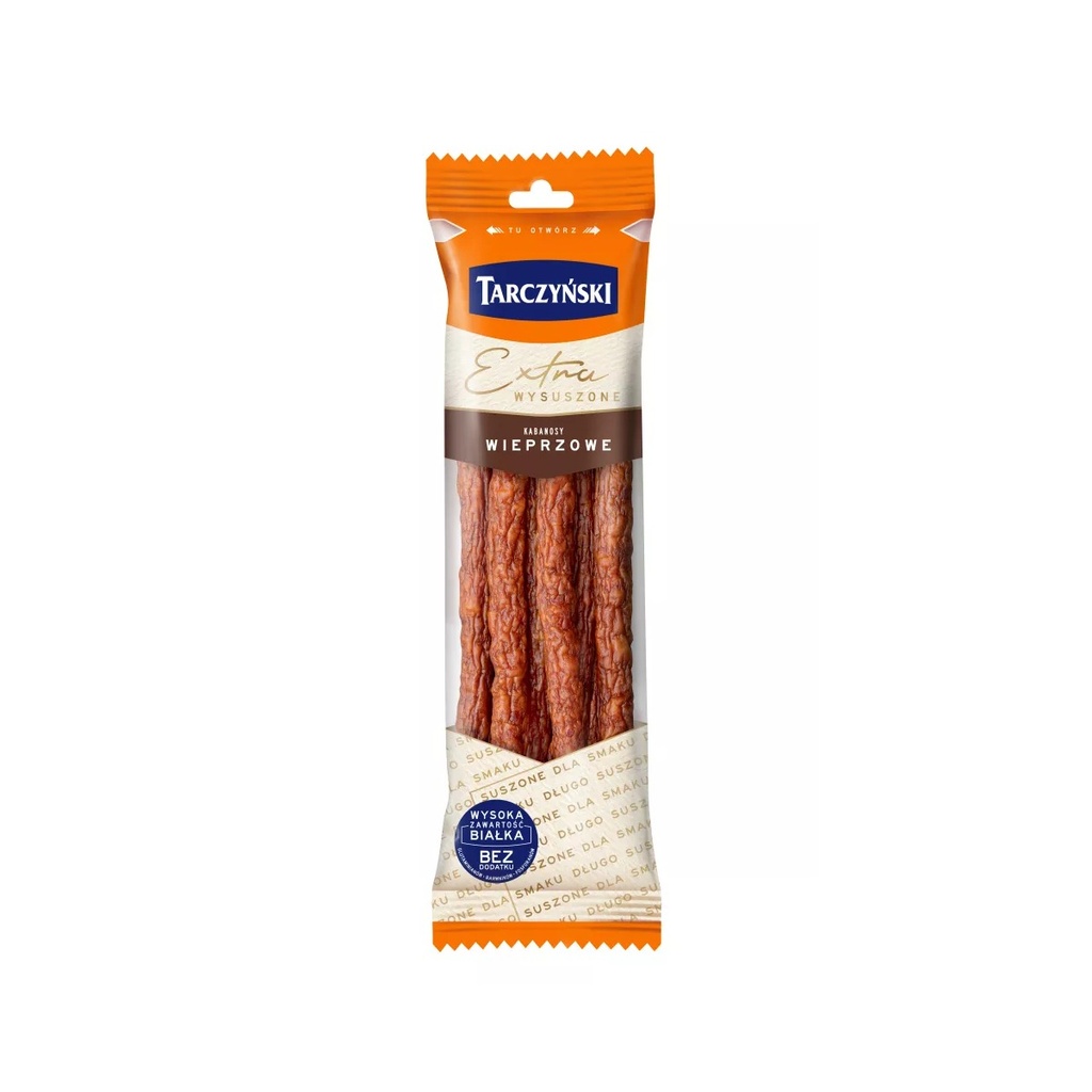 [rc03-04-00572-rc04-675] Kabanos wieprzowy extra wysuszony Tarczyński 130 g