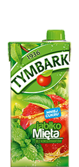 Tymbark napój Jabłko - Mięta 1l