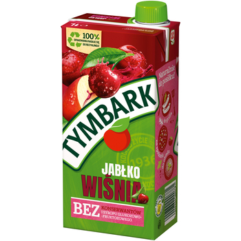 Boisson Tymbark Pomme - Cerise 1l
