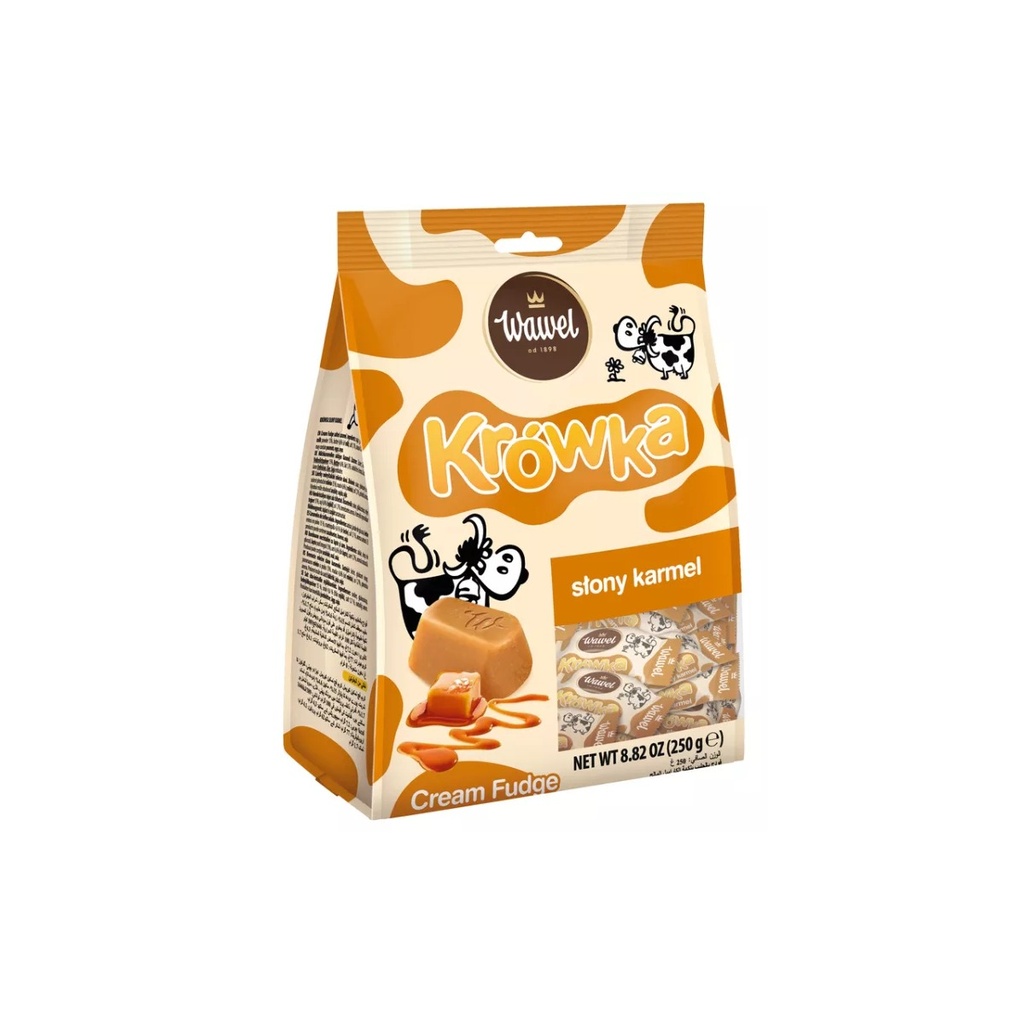 [r006-294] Krówka Słony Karmel Wawel 250 g