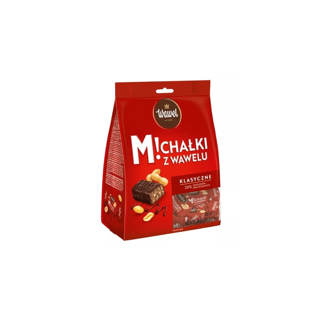 [r006-01-00230-r006-287] Chocolats Fourrés aux Cacahuètes Wawel 245 g