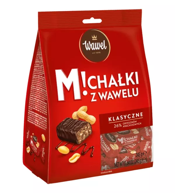 Cukierki Michałki Klasyczne Wawel 245 g