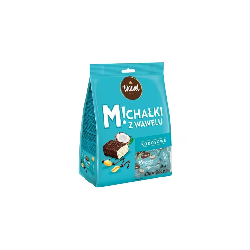 [r006-288] Chocolats Fourrés à la Noix de Coco Wawel 245 g