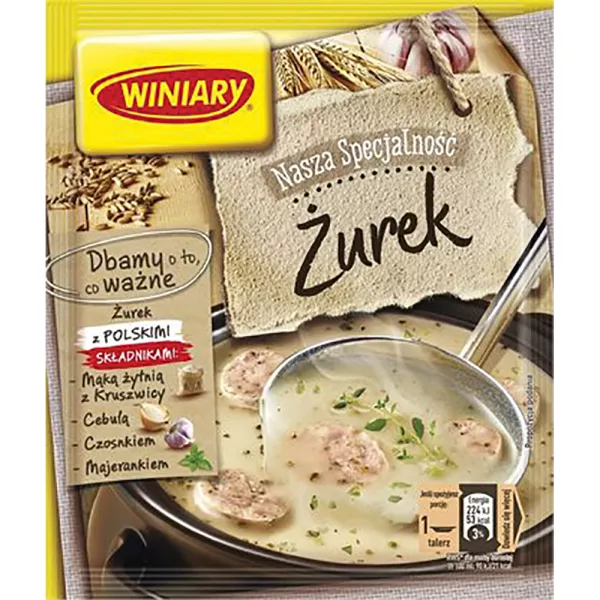 Soupe en poudre Notre Spécialité Żurek Winiary 49 g