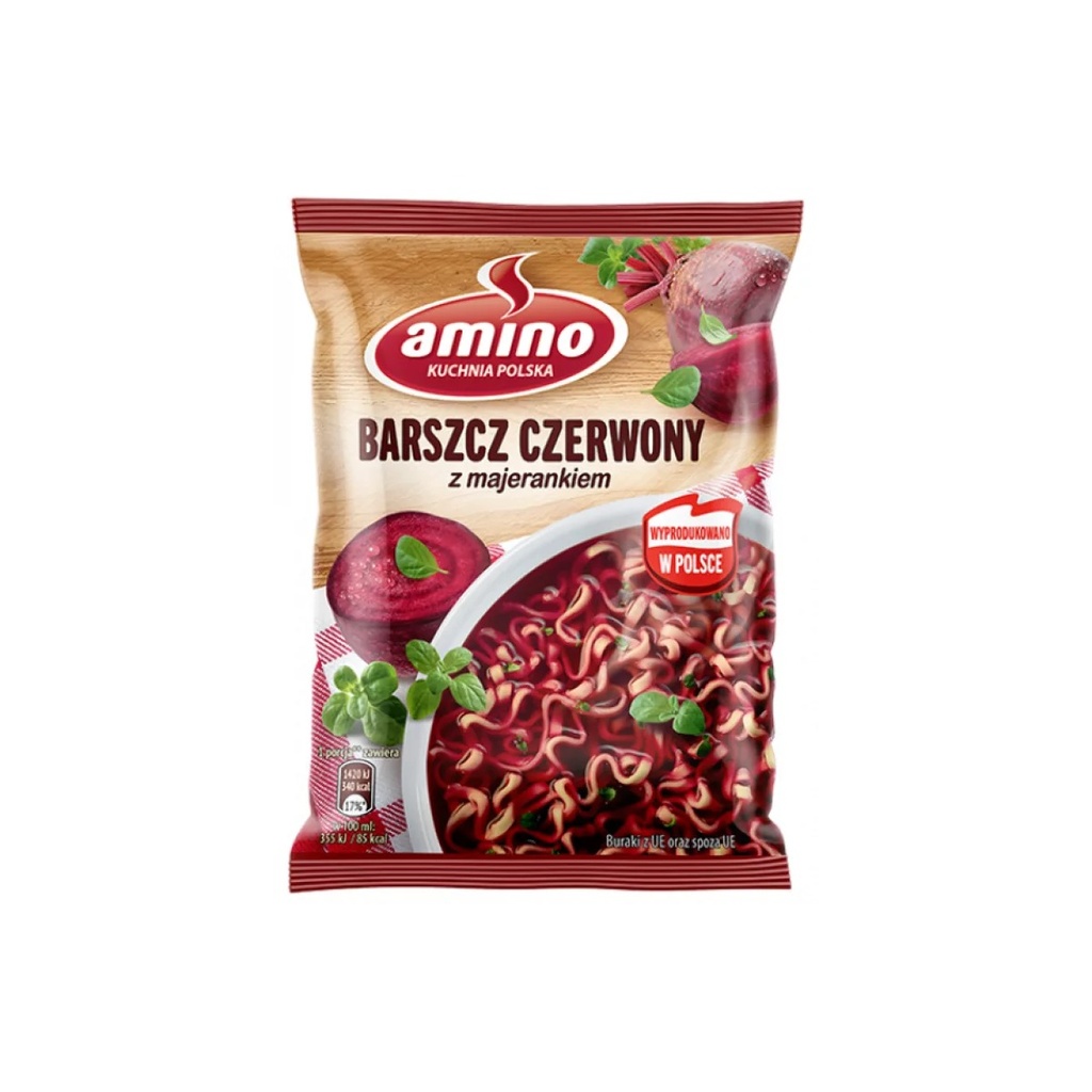 [r007-01-00243-r007-297] Soupe Instantanée Polonaise de Betteraves Amino 69 g