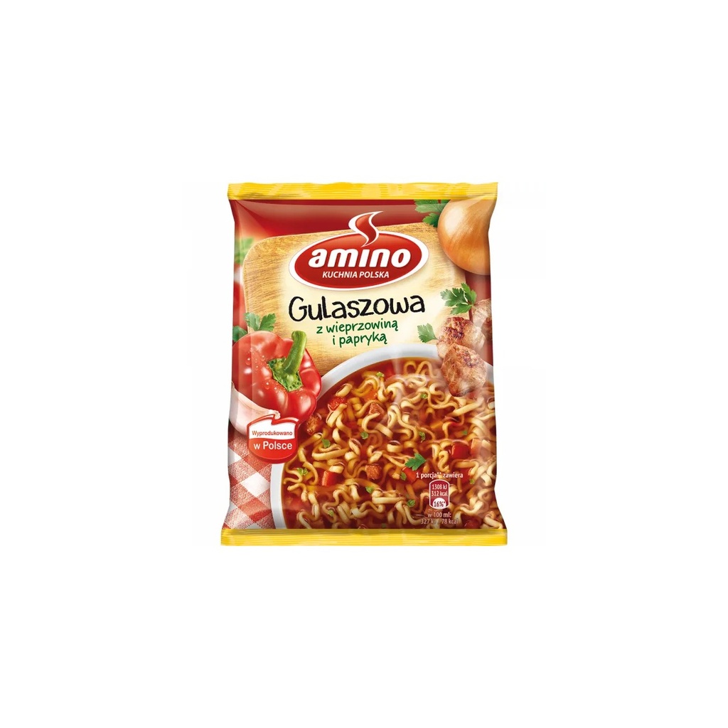 [r007-01-00244-r007-298] Soupe Instantanée au Goulasch Amino 59 g