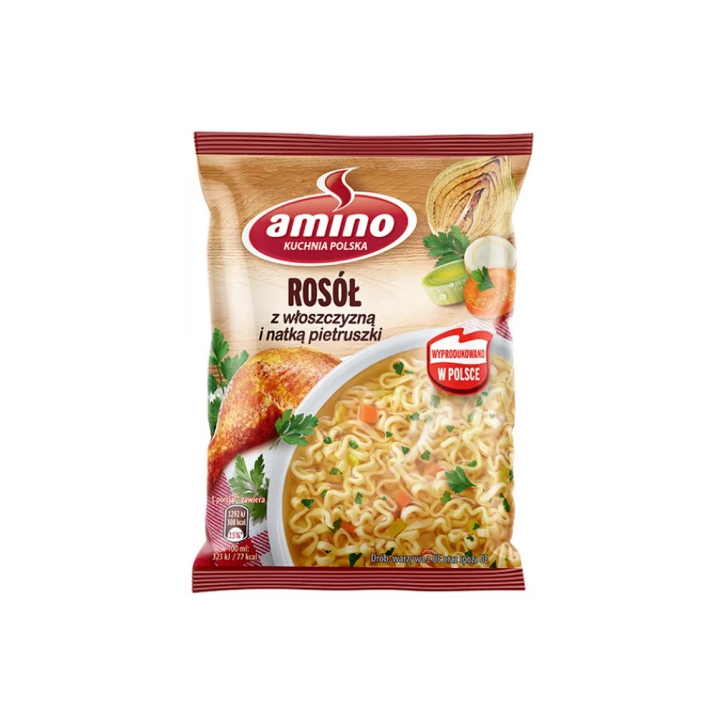 [r007-01-00245-r007-299] Zupa Instant Rosół z Kury Amino 59 g