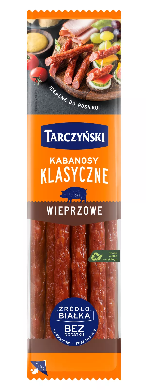 Kabanos klasyczny wieprzowy Tarczyński 200 g