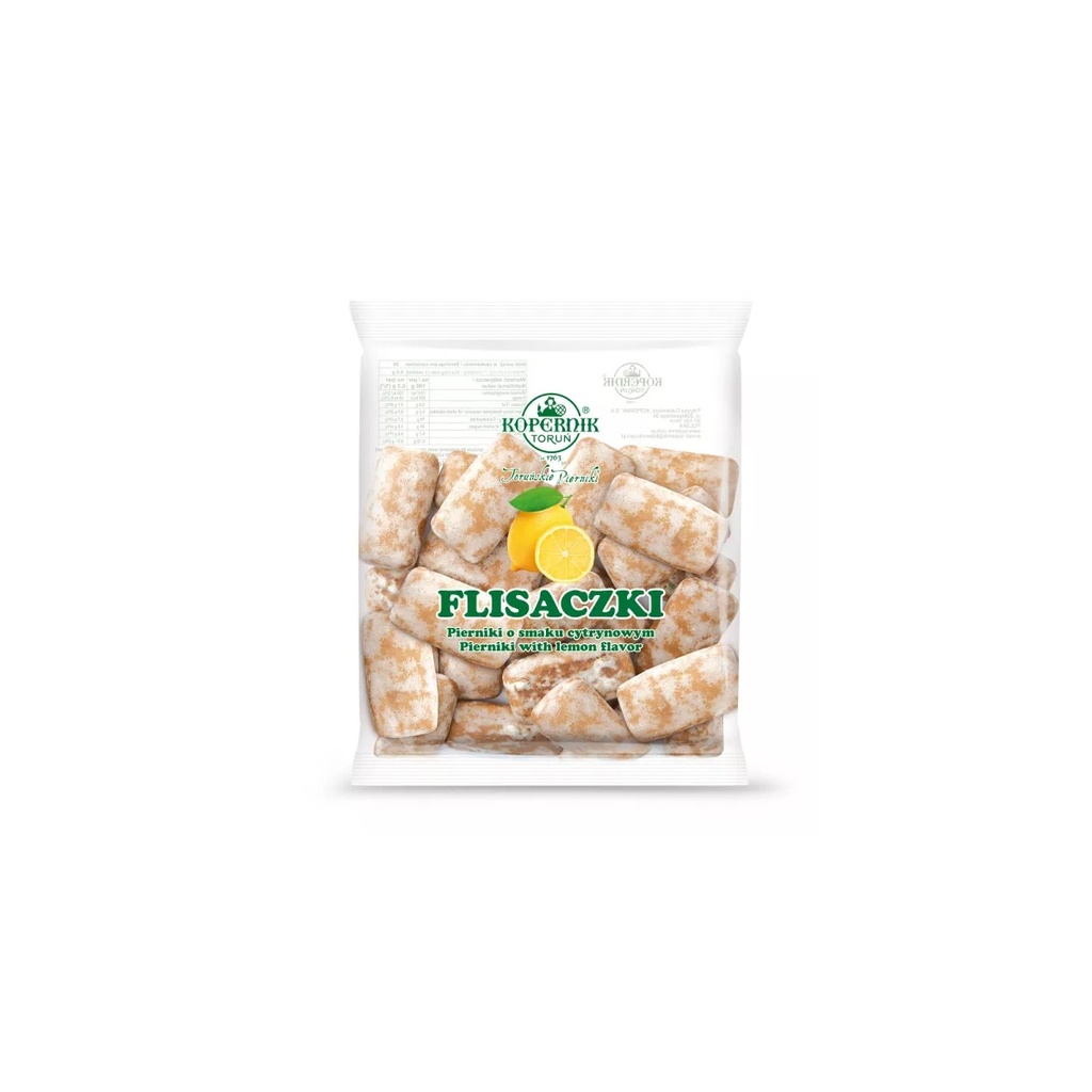 Pierniki Flisaczki Cytrynowe Lukrowane Kopernik 153 g
