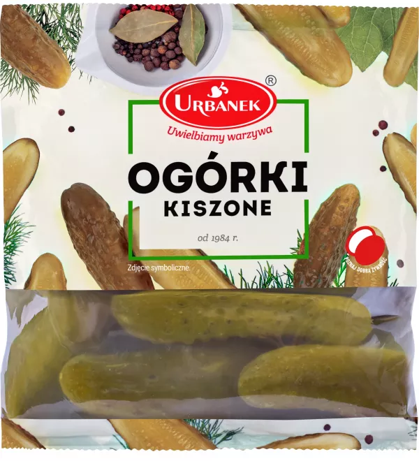 Ogórki kiszone Bracia Urbanek 750 g worek